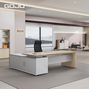 Factory Direct Wholesale New Design Made Luxury Modern Wooden Boss Executive Ceo Desk Manager Office <strong>Table</strong> - Product Image 1