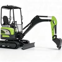 Excavator Mini Crawler ZE36GU dengan Kapasitas Bucket 0.1m3, Kecepatan Perjalanan 4.2km/jam, Kekuatan Gali 31.5kN untuk Lokasi Sempit, Harga Terbaik