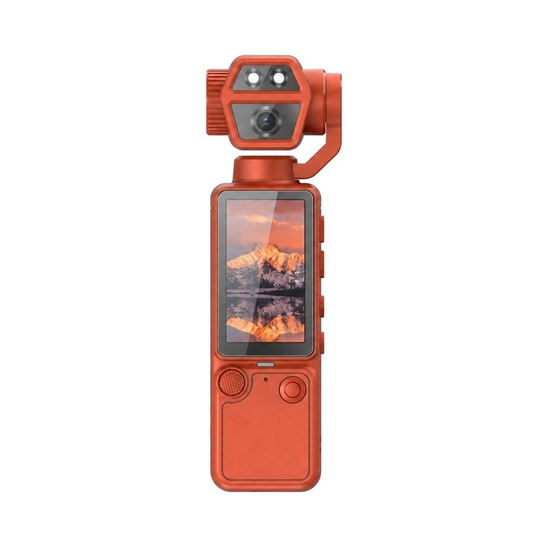 Orange[32GB Card +Mini Tripod + Lanyard +USB Cable]