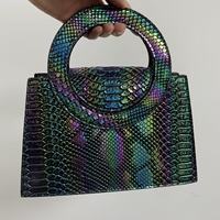 Sacs à bandoulière pour femmes en cuir PU à motif crocodile brillant, vente en gros de sacs à main pour femmes, sacs à main personnalisés avec logo, derniers sacs pour femmes