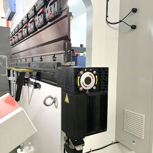 Rem tekan listrik Mini WC67K 45T 1600mm 4 + 1 sumbu, rem tekan Cnc mesin logam - Product Image 4