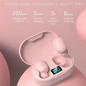 หูฟังไร้สาย TWS Mini In-Ear รุ่น High Hifi กันน้ำ เสียงสเตอริโอ พร้อมจอ LED รุ่น E6S - Product Image 4