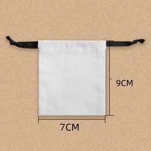 Portable Natural Cotton <b>Drawstring</b> <b>Bag</b> for Skincare Product Custom Logo Printed Cosmetic Gift Perfume Packing Pouch - Product Image 3