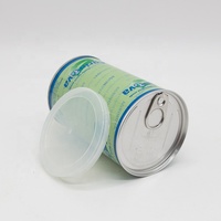 Kaleng Timah 800ml dengan Tutup Ring Pull yang Mudah Dibuka, Wadah dengan Tutup Mudah Dibuka