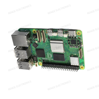 Carte de développement Fruit Pi 5 - Processeur quadricœur 64 bits Cortex-A76 2,4 GHz, décodeur HEVC 4Kp60, Wi-Fi double bande 802.11ac