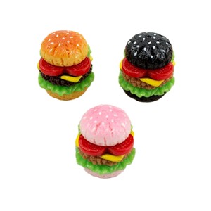 Juguete de Comida para Casa de Muñecas, Pastel de Hamburguesa <span class=keywords><strong>Multicapa</strong></span>, Accesorios de Resina con Pegamento en Crema, Colgante Decorativo - Product Image 5
