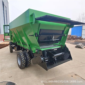 Épandeur d'engrais multifonctionnel de 8 mètres cubes, type à projection, pour montage sur tracteur - Product Image 5
