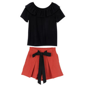 Camisetas para Niñas, Boutique Infantil, Conjunto de 2 Piezas, Camiseta y Vestido para Niñas, Compre Directamente del Fabricante en China - Product Image 1