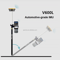 Récepteur laser RTK intelligent avec mesure de distance laser par visée visuelle et navigation IMU pour la construction numérique