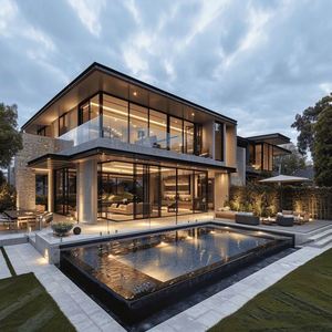 Supdesigner - Rendu 3D résidentiel - Design d'intérieur - Villa de luxe - Service de rendu 3D personnalisé moderne - Design d'intérieur - Product Image 4