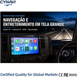 Navigateur GPS pour voiture à écran large compatible avec CarPlay et Android Auto - Product Image 4