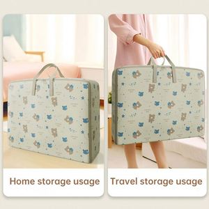 Sac de rangement pour vêtements et couettes de haute qualité en tissu Oxford, sac de voyage, grand sac de rangement et de déménagement, sac à bagages, vente en gros - Product Image 6