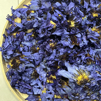 Thé de fleurs de lotus bleues séchées en vrac 100 % biologique OEM, pur et naturel, sans additifs, à base de plantes