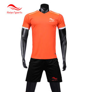 Camisetas de Fútbol Cortas de Verano Transpirables de Secado Rápido de Alta Calidad al por Mayor, 100% para Adultos, Impresión por Transferencia de Calor, Eurocopa Club - Product Image 1
