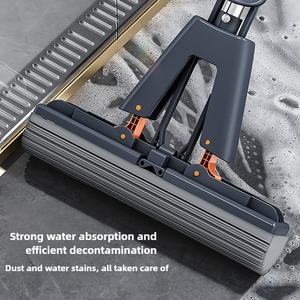 Joybos tự vắt miếng bọt biển giẻ lau sàn để làm sạch sàn bóp với 1pva miếng bọt biển đầu tự vắt sàn lau tay miễn phí miếng bọt biển lau - Product Image 2