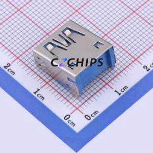 U-A-39WD-W-1 USB Connector SMD Connector ( Connector Type: Type-A )( Protocol Standard: USB 3.1 )( Gender: Female ) - Product Image 2