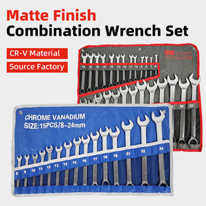 Automotive Repair <strong>Combination</strong> <strong>Wrench</strong> Set Roll up Pouch for Mechanical Maintenance - Product Image 3