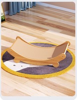 Sisal chat lit chat planche à gratter détachable lavable confortable pour chats jouets accessoires pour animaux de compagnie
