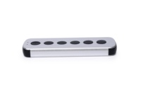 Télécommande TV en alliage d'aluminium de qualité supérieure au design minimaliste avec panneau argenté - pour décodeurs et lecteurs IPTV