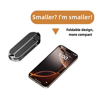Support réglable pour ordinateur portable pliant anti-dérapant en alliage d'aluminium Mini pour ordinateur tablette portable augmentant la hauteur