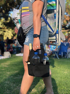 Портативная переноска для напитков и многоразовый держатель для кофейной чашки, складная сумка-тоут с 4 чашками, Доставка еды - Product Image 4