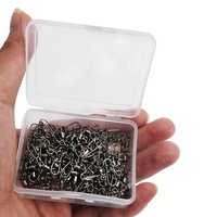 100pcs/bag Penjualan Terlaris Swivel Pancing Bearing Bola Dengan Coastlock Snap, Swivel Snap Pancing Kuat dan Tahan Lama