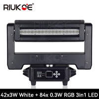 Projecteur de scène DJ Disco Concert 5 LED 60W 4-en-1 Stroboscope Zoom Wash Beam Pixel Moving Head Light RGBW Bar DMX512 pour Parc à Thème