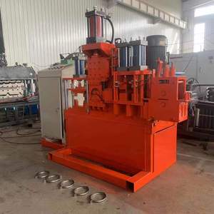 Highly Automated Stainless Steel Pipe and <b>Hose</b> <b>Clamp</b> Forming Machine with PLC Control and 3KW Motor - Product Image 5