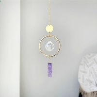 Atrapasoles de Cristal Natural Hecho a Mano de Alta Calidad al por Mayor, Ecológico, en Forma de Bola, Pulido, de 30-40cm, con Grabado de Sombra Personalizable