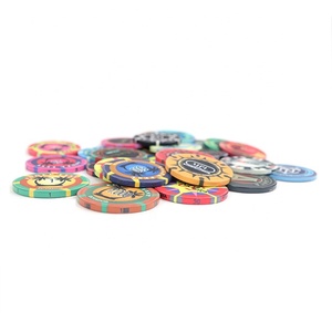 <span class=keywords><strong>Jetons</strong></span> en céramique de casino de couleur personnalisée <span class=keywords><strong>jetons</strong></span> de jeu de <span class=keywords><strong>blackjack</strong></span> baccarat de haute qualité pièces de monnaie imprimées logo pièces commémoratives - Product Image 6