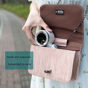 Ventilador de Cuello USB Plegable, Recargable, con Enrollador, HVLS, Personalizado, con 5 Velocidades, 4-6 Horas de Duración, para Uso Doméstico, en el Automóvil y al Aire Libre - Product Image 4