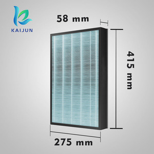 Filtros de Aire HEPA Negros H14 H13, Juego de Filtros de Repuesto para Purificador de Aire HEPA Samsung <span class=keywords><strong>AX9000</strong></span> - Product Image 4