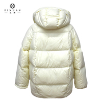 Manteau d'hiver pour femmes, grande taille, style canadien, veste matelassée à capuche en duvet d'oie, manteaux d'hiver pour femmes