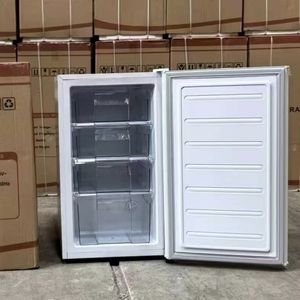 En stock, mini-réfrigérateur vertical de 98 L, congélateurs portables, <span class=keywords><strong>petit</strong></span> congélateur, électroménager, réfrigérateur intelligent à porte simple pour la maison - Product Image 4