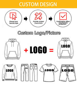 批发厚重无抽绳套头连帽衫定制数码印花徽标法式毛圈棉超大男士连帽衫 - Product Image 6