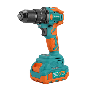 Heavy-duty Impact Drill 1/2" Keyless Metal Chuck Cordless Hammer With Battery Kit for Drilling Brick Wall 140809 21V Cordless Po - Product Image 5