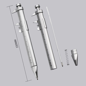 Manual Engraving Pen 150Mm Steel Body With Scale For Personalized Customization - Product Image 1