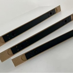 Wall Mounted Mdf <b>Storage</b> <b>Rack</b> Rectangle With Grooves And Holes For Behind <b>Doors</b> Or Walls Customizable Color B40 - Product Image 1