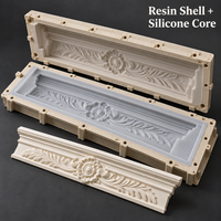Moule de poutre de porte en résine Tietuo + noyau en silicone PU C297-G2, haute précision de réplique, usine de moules du Guangdong, échantillon rapide