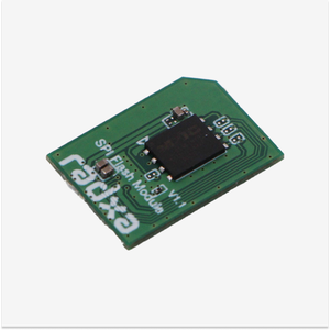 โมดูล SPI Flash บอร์ดขยายพื้นที่จัดเก็บแบบเสียบได้ ใช้งานร่วมกับ Radxa ROCK 5A 5C ชิปหน่วยความจำแฟลชคุณภาพสูง Radxa - Product Image 3