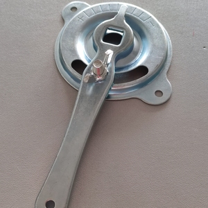 Régulateur à cadran à poignée d'amortisseur de contrôle du volume CVC de style industriel Ensembles d'amortisseur en métal quadrant avec acier galvanisé - Product Image 4