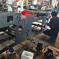 OEM ODM Zijdelingse Verzegeling Hete Snijmachine voor Zakken, Gietijzeren Frame, Stabiele Werking voor Bedrukte BOPP Thermisch Krimpfolie
