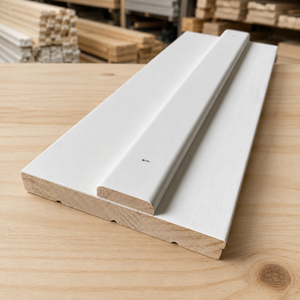 Panneau de cadre de porte en pin blanc apprêté pour l'assemblage et la réparation de cadres de porte, projet de remplacement, vente en gros directe d'usine - Product Image 1