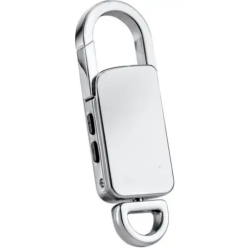 Portable Mini Digital Metal Keychain Audio Voice Recorder Dictaphone 8GB Memory MP3 Music Player