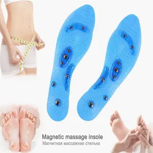 I diabetici uso magnetico solette, solette in silicone trasparente, buona ventilazione