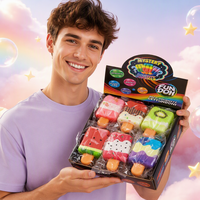 Nouveaux jouets anti-stress à rebond lent en mousse PU, 6 styles de sucettes glacées, les plus vendus, pour filles et garçons