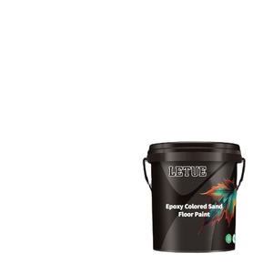 Foshan Factory Wholesale Marble Stone Effect Non Slip Self Leveling Waterproof <b>Epoxy</b> <b>Coloured</b> Sand Floor Paint - Product Image 1