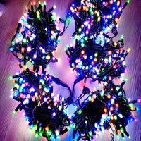 Guirlandes lumineuses LED étanches IP65, 5m, 10m, 15m, 20m, CRI 95, blanc chaud 2700K, pour les fêtes, la terrasse, Noël, les mariages