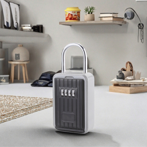 Portachiavi in lega di alluminio con montaggio a parete per esterni portachiavi con chiusura sicura per chiavistello da giardino - Product Image 2