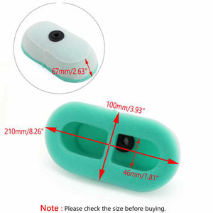 <span class=keywords><strong>Filtre</strong></span> à <span class=keywords><strong>air</strong></span> en mousse de course à deux étages pour moto tout-terrain <span class=keywords><strong>Motocross</strong></span> pour Honda XR 250 XR350 XR400 XR600 - Product Image 6